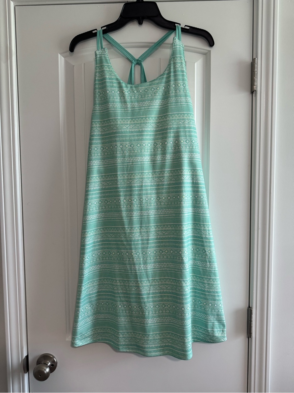 Backless Strappy Mint Green Summer Dress